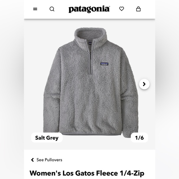 Patagonia Sweaters - Patagonia Los Gatos 1/4 Zip Pullover Sweater